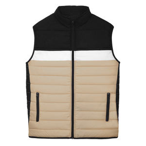 Chaqueta acolchada sin mangas, chaleco de burbujas de invierno para hombre, chaleco acolchado ligero informal transpirable de alta calidad para exteriores - Product Image 3