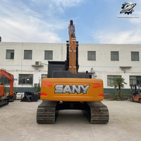 Nouvelle pelle sur chenilles SANY SY215C de 21 tonnes, excavatrice hydraulique moyenne, machine de terrassement et d'excavation SANY pour l'exploitation minière