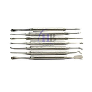 Juego de microinstrumentos de cirugía oral periodontal | Herramientas de microcirugía dental de precisión con pinzas de portaagujas de microtijeras - Product Image 3