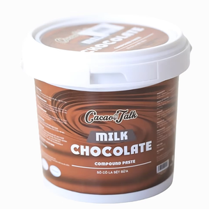 Wholesale Direct Manufacturer High Quality Compound <b>Chocolate</b> OEM/ODM HALAL Milk <b>Chocolate</b> Liquid Paste Bakery Cacao Talk 12 - Product Image 1