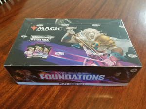 H&S FOUNDATIONS PLAY BOOSTER BOX MAGIC THE GATHERING MTG HAUTE QUALITÉ - Product Image 2