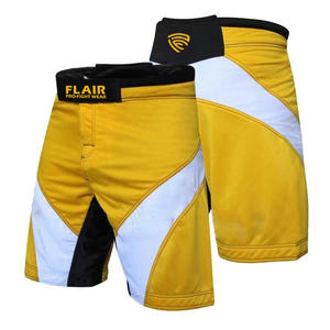 กางเกงขาสั้นซ้อมต่อสู้แบบกำหนดเอง MMA กางเกงขาสั้นฝึกยืดการต่อสู้มวยไทย BJJ Jitsu Jitsu NO GI ออกแบบได้ตามต้องการสำหรับมวยปล้ำศิลปะการต่อสู้ - Product Image 1