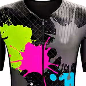 Conjuntos de Ciclismo de calidad superior del fabricante OEM, ropa deportiva completa hecha a medida para adultos en Pakistán con técnicas impresas - Product Image 2