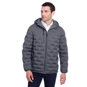 Chaqueta Acolchada Formal para Hombre, Gruesa, con Capucha Brillante, Chaqueta Corta de Invierno, Estilo Bomber Moderno - Product Image 1