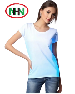 T-shirts graphiques en coton à manches courtes pour femmes, grande taille, tendance, décontractés, confortables, pour l'été, fabrication directe du Bangladesh - Product Image 6