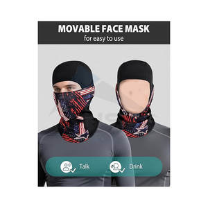Pasamontañas de Invierno con Cobertura Total para Hombre y Mujer, Máscara Facial Térmica y Transpirable para Clima Frío al Aire Libre, Bandera de Estados Unidos - Product Image 5