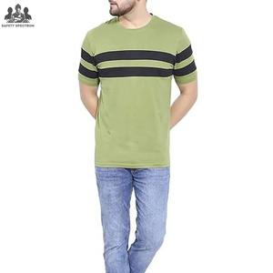 Camiseta de Manga Corta Tejida para Hombre, Diseño 2025, Alta Calidad, Diseño Liso Informal, Ecológica, Transpirable, 100% Algodón - Product Image 6