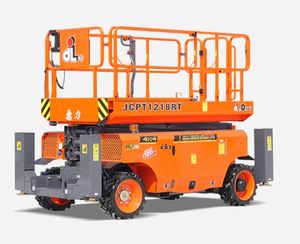 Manlift Dingli Cina gunting angkat 1218RT konstruksi <span class=keywords><strong>Diesel</strong></span> meja angkat gunting mobil hidrolik untuk dijual - Product Image 1