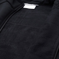 Vestes Softshell pour femmes avec impression de logo personnalisée, fermeture éclair sur le devant, col montant, légères, veste Softshell pour femmes