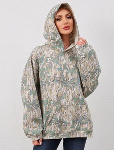 เสื้อมีฮู้ดผู้หญิงหรูหราลายพรางใหม่เสื้อมีฮู้ดผ้าฟลีซซักผ้าฝ้ายคุณภาพสูงเสื้อสวมหัวเสื้อแนวสตรีทเฮฟวี่เวทเสื้อผ้าฤดูหนาวฤดูใบไม้ร่วง - Product Image 4