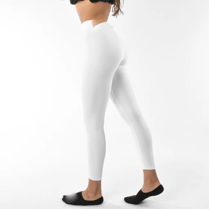 Leggings Casuales de Cintura Alta para Mujer, Leggings Elásticos Cómodos para Todo el Día, Diseño Simple, Leggings Elásticos Casuales - Product Image 2