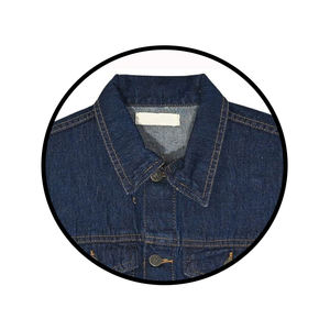 Veste en coton de haute qualité pour hommes personnalisée OEM Manteau en jean à la mode avec décoration de poches Vêtements de travail décontractés - Product Image 4