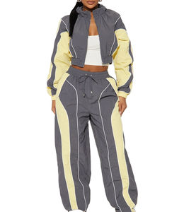 Chaqueta Corta Informal Transpirable de Alta Calidad para Hombre, Cortavientos, Chándales al por Mayor, Logotipo de Alta Calidad Estampado, 100% Algodón para Exteriores - Product Image 2