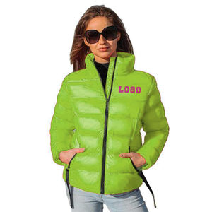 Chaqueta de Invierno Reversible Impermeable con Forro de Piel y Logotipo Personalizado OEM para Mujer - Product Image 5
