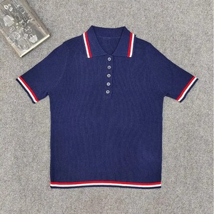 Polo personalizado de manga corta de talla grande Polo de hombre liso en blanco para el trabajo - Product Image 6