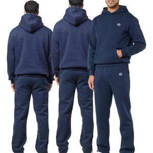 Ensembles de survêtements en molleton de coton pour hommes, vente en gros, marque privée, survêtement personnalisé OEM, fournisseur de vêtements de sport, survêtements en vrac, États-Unis - Product Image 1