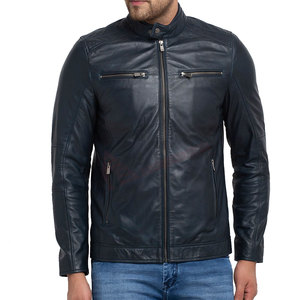 Veste d'hiver en cuir pour homme, nouvelle mode, veste d'hiver en cuir pour homme, veste d'hiver en cuir coupe-vent, vente chaude - Product Image 1