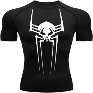 Elegantes camisas de compresión de alta calidad Unisex Spandex/poliéster de secado rápido antibacteriano cómodo gimnasio deportes Regular Fit - Product Image 1