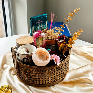 Produit chaud paniers tissés en rotin naturel pour cadeaux panier-cadeau de luxe pour les vacances du Ramadan Eid en gros du Vietnam - Product Image 3