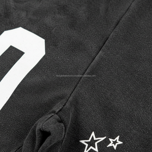 ชุดเสื้อยืดและกางเกงจ็อกเกอร์สตรีทแวร์ผู้ชาย ผ้าฝ้ายคุณภาพสูง เป็นมิตรกับสิ่งแวดล้อม กางเกงพิมพ์ลายการ์ตูนตามสั่ง 220/240 GSM สำหรับฤดูร้อน - Product Image 3