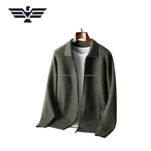 Veste en molleton zippée unisexe de qualité supérieure, décontractée, couleur unie, légère, respirante, logo frontal pour l'hiver - Product Image 1