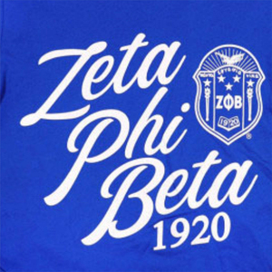 Sweat-shirt d'hiver ZPB - Couleur personnalisable |   Chemise de sororité Zeta Phi Beta en molleton 100% coton, lettres grecques imprimées avec paillettes, bouclier - Product Image 3