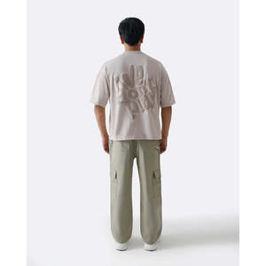 เสื้อยืดผู้ชายพร้อมส่ง ผ้าพรีเมียม ขายส่ง พร้อมส่งมอบ ผลิตตามสั่งสำหรับฤดูร้อน รับผลิตแบบ OEM/ODM - Product Image 3