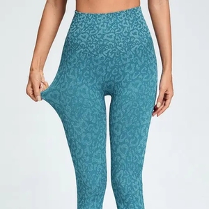 Leggings de Yoga de Cintura Alta con Cordón Ajustable, Compresión, Logotipo Personalizado, Sin Costuras para Mujer - Product Image 4