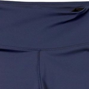 Index High Waist Full Length Yoga <b>Leggings</b> <b>Navy</b> Blue Seamless Four-Way Stretch Tummy Control Sports Wear - Product Image 3