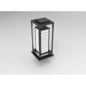 DNT.001.11 Luminaire de jardin haut de gamme 30W LED RGBW CCT Corps en aluminium et verre IP65/66 Électrique/AC/DC Certifié ETL pour l'aménagement paysager routier - Product Image 2