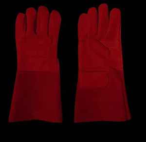 Gants de soudage en cuir haute performance Caractéristiques anti-coupure ignifuges en cuir de vachette durable Gants de soudage en cuir de sécurité industrielle - Product Image 4