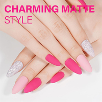 Vernis à ongles en gel Aillsa rose vif, fournitures d'art, couleur de peinture, gel pour nail art, vernis gel UV à retirer par trempage