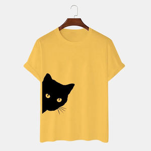 Manufacture Multi Color Women Solid Customize Short Sleeve Screen Print t Shirt Tshirts Plain T-shirts for Men 100% Cotton - Product Image 3