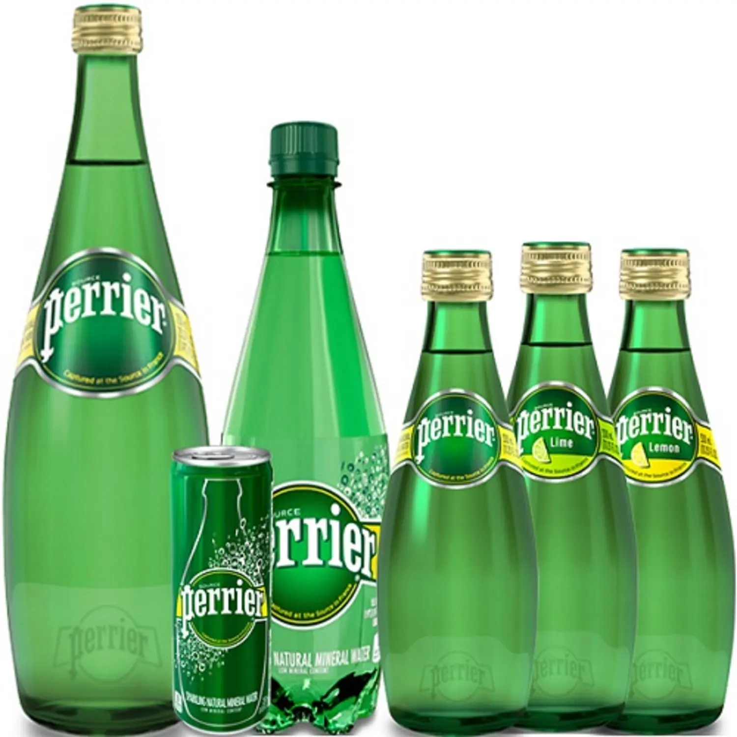 Perrier-agua Mineral Natural-330 ML