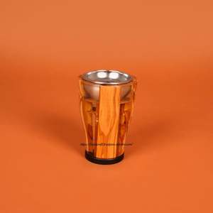 Quemador de Incienso Bakhoor Práctico, No Eléctrico, de Vidrio y Resina de Madera, Seleccionado a Mano en Dubái para Uso Aromático - Product Image 3