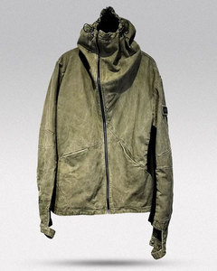 Venta al por mayor 3 en 1 desmontable de dos piezas a prueba de viento impermeable chaqueta de lana para los hombres Techwear - Product Image 3
