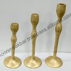 Candelabro de Aluminio Premium Personalizable 2026, Niquelado, en Tamaño y Color para Decoración de Navidad, Bodas y Fiestas - Product Image 6