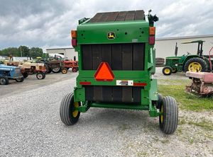 รถแทรคเตอร์จอห์นเดียร์แบบกลมมีความต้องการสูงเครื่องอัดฟางแบบใช้ในรถแทรคเตอร์หญ้าแห้งทุกชนิดซื้อหญ้าแห้งแบบกลมราคาถูกจากอเมริกา - Product Image 2