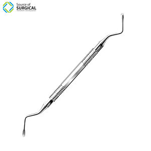 Cureta Ósea para Alveoplastia, Nueva Cuchara Ósea de Alta Calidad Personalizada, Cuchara de Injerto, Curetas Dentales Quirúrgicas de Doble Extremo - Product Image 2