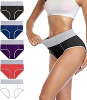 Culottes taille haute en dentelle pour femmes, en coton doux et extensible, sans couture, respirantes, écologiques, à maintien moyen, service OEM