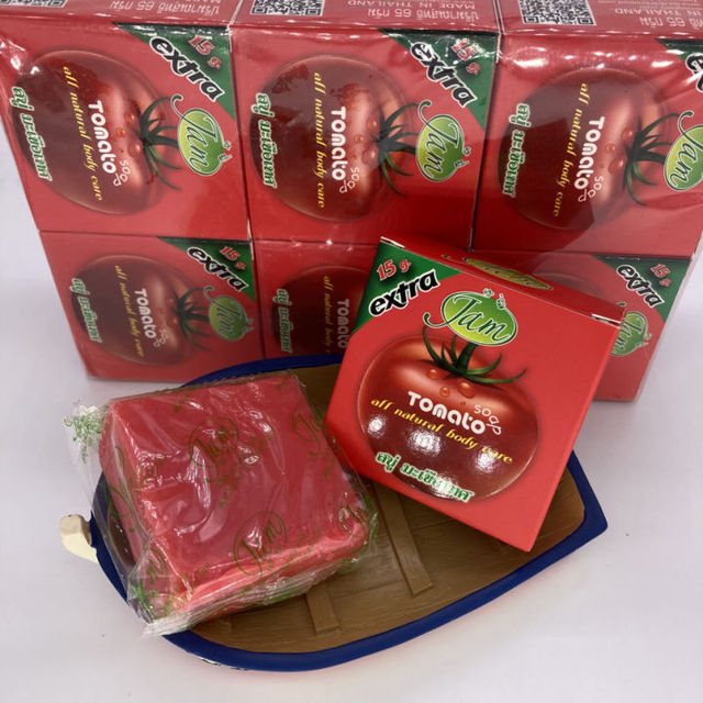 Savon Visage JAM Tomato Ultra éclaircissant - Anti Imperfections, Acné, Taches, 65g Neuf