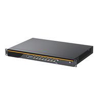 1U Rackmount LGA1151 Firewall appli7 9700 i5 9400 i3 9100 E3-1245V5 8 LAN 2 4 10G SFP pfSense OPNsense Mikrotik Server