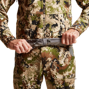 Chaquetas de caza de camuflaje con cremallera impermeables personalizadas de alta calidad para pesca de pantano al aire libre y caza de patos al por mayor - Product Image 5