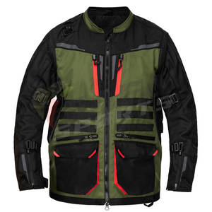 Moto Vélo Rider Sécurité Textile Cordura Vestes Imperméable Hommes Veste - Product Image 1