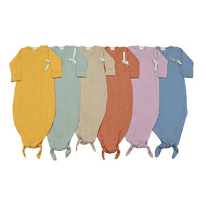 GOTS Certificado Comfort Baby Sleep Kimono Body Recién Nacido Manga larga Nudo Vestido Algodón suave Precio - Product Image 2