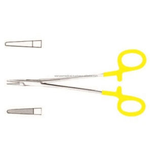 VENTE FLASH - Porte-aiguille chirurgical WARSAW T/c Tip Crile-Wood en acier inoxydable pour sutures |   porte-aiguille - Product Image 6