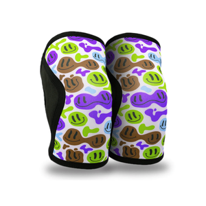 Genouillères en nylon personnalisées, douces, 5 mm, 7 mm, attelle d'entraînement pour la musculation, soulagement de la douleur et protection professionnelle, antidérapantes - Product Image 6