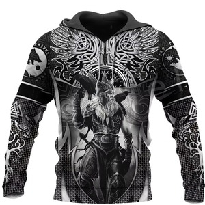 Sweat à capuche à manches longues en polaire polyester sublimé pour hommes, imprimé sur mesure, style streetwear simple, design personnalisé, vente en gros - Product Image 3