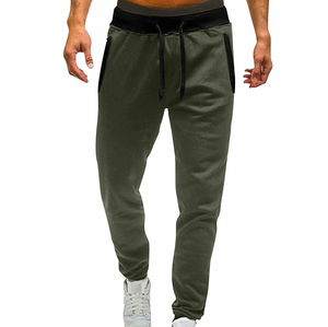 Pantalons de survêtement pour hommes en polaire respirant et imperméable, décontractés, pour l'extérieur, doux, légers, couleur unie, taille mi-haute, joggers - Product Image 4