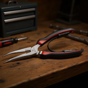 Pince à bec long demi-ronde Facom – Produit de haute qualité - Product Image 3